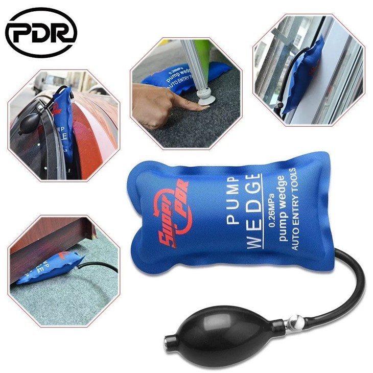 Super PDR Air Pump Wedge Pdr Tool Lock Smith Supplies Inflatable Air Wedge Applies For Window, Door And Cabinet Installations